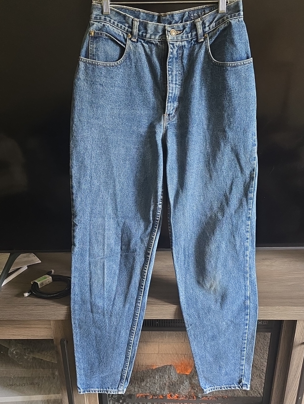Slim Fit Womens Blue Denim Jeans